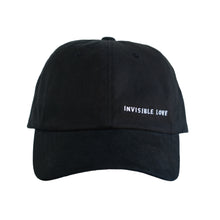 Load image into Gallery viewer, Invisible Love Cotton Dad Hat (Black)
